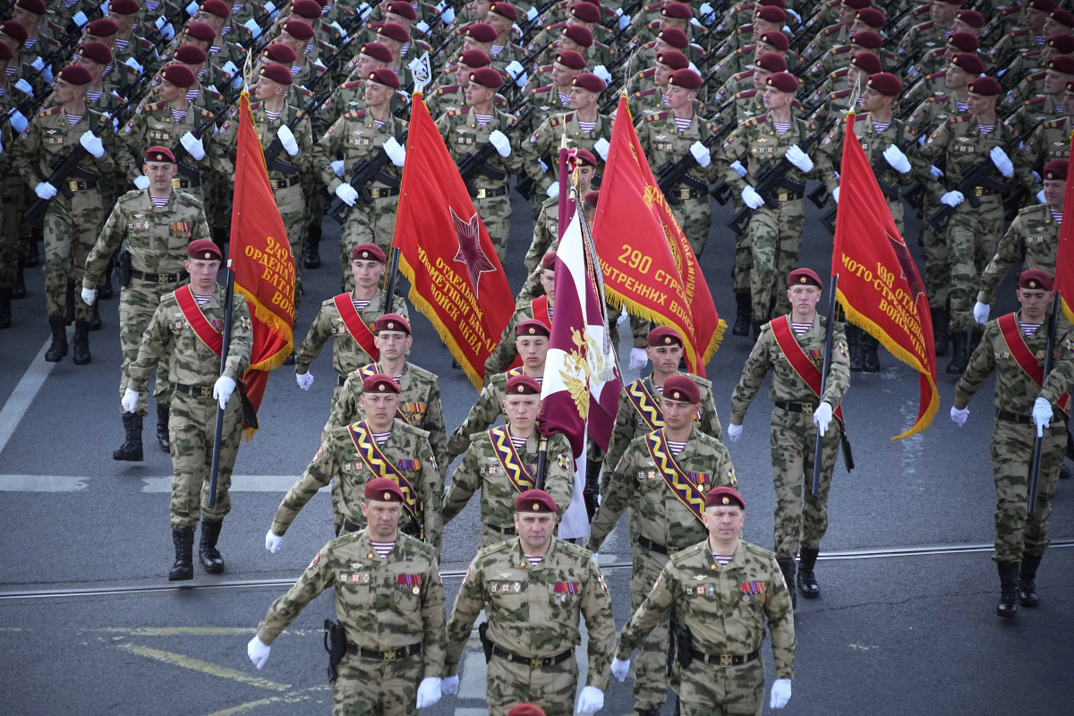 Moskva, vojenská prehliadka