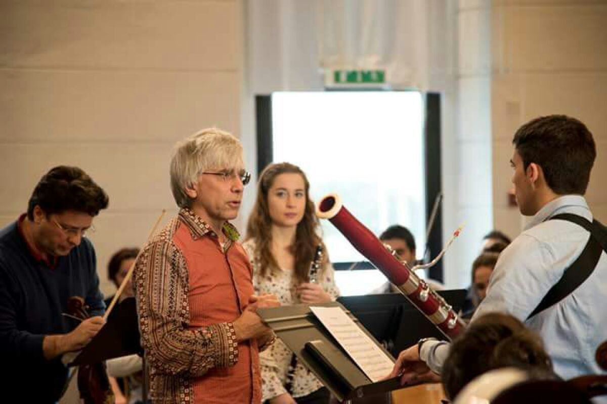 Anna Štrbová - pri nácviku