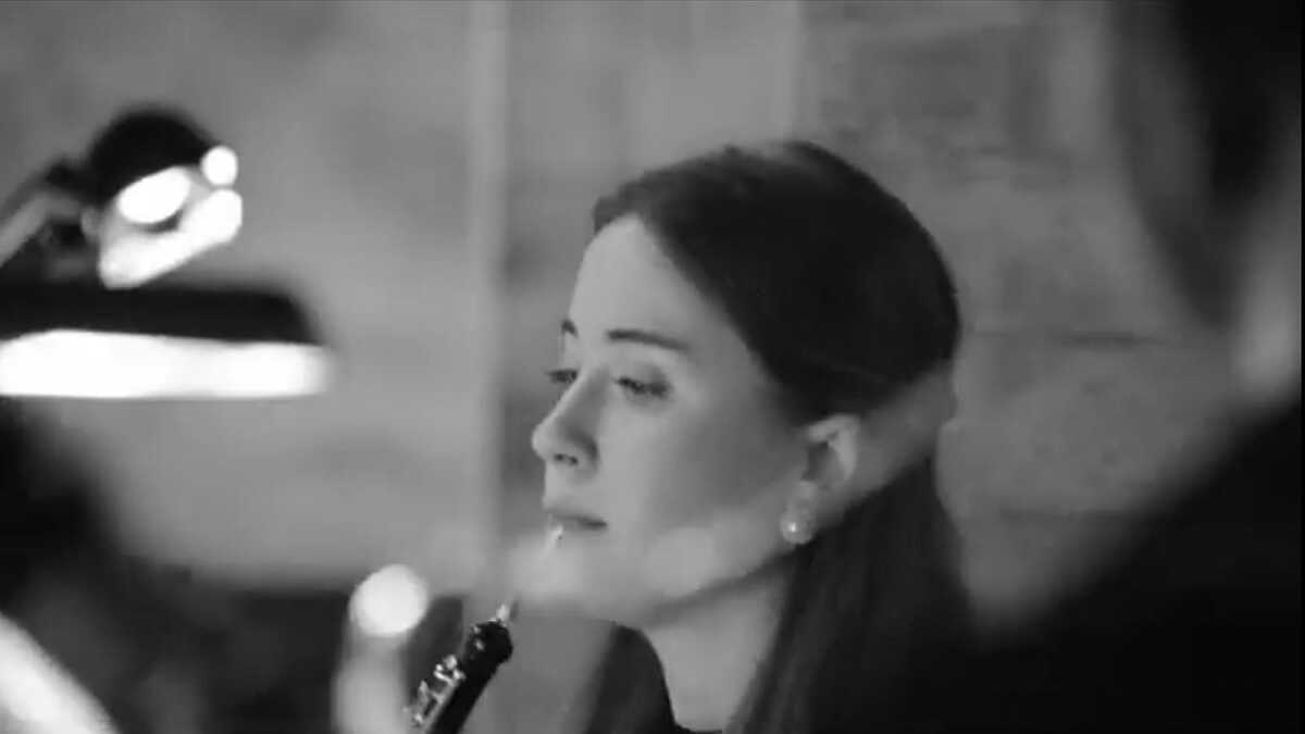 Anna Štrbová s hobojom