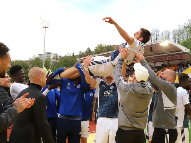 SR futbal o titul 9. kolo Banská Bystrica Slovan BBX