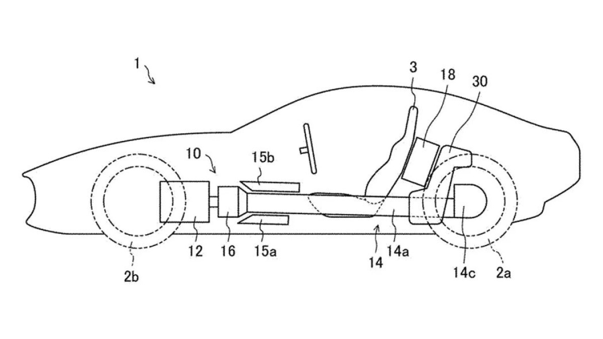 Mazda - patent hybridného Wankelu 2023