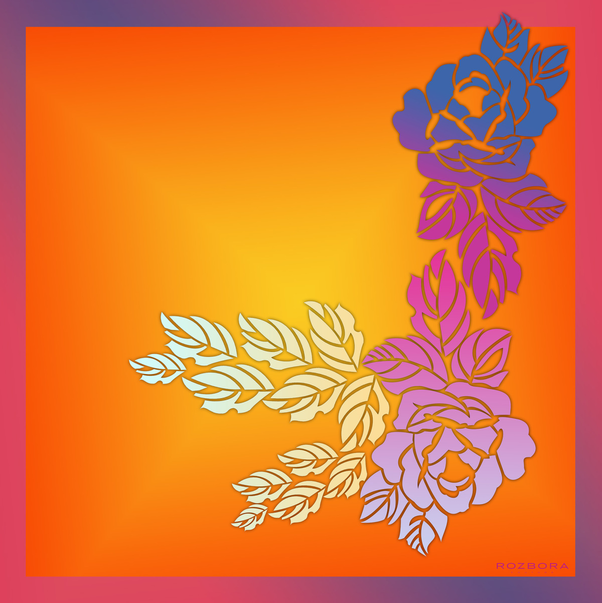 ROZBORA Scarf PM004