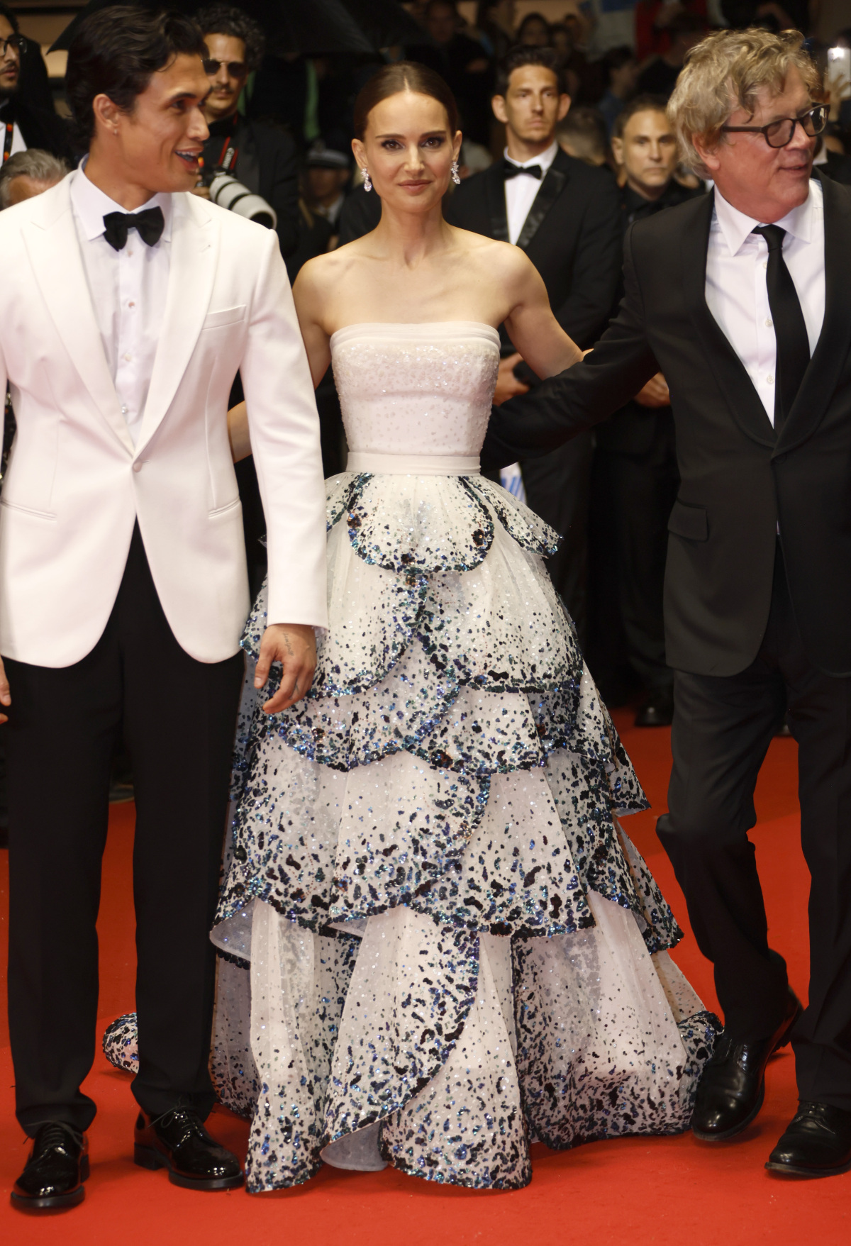 Todd Haynes, herečka Natalie Portman a herec Charles Melton