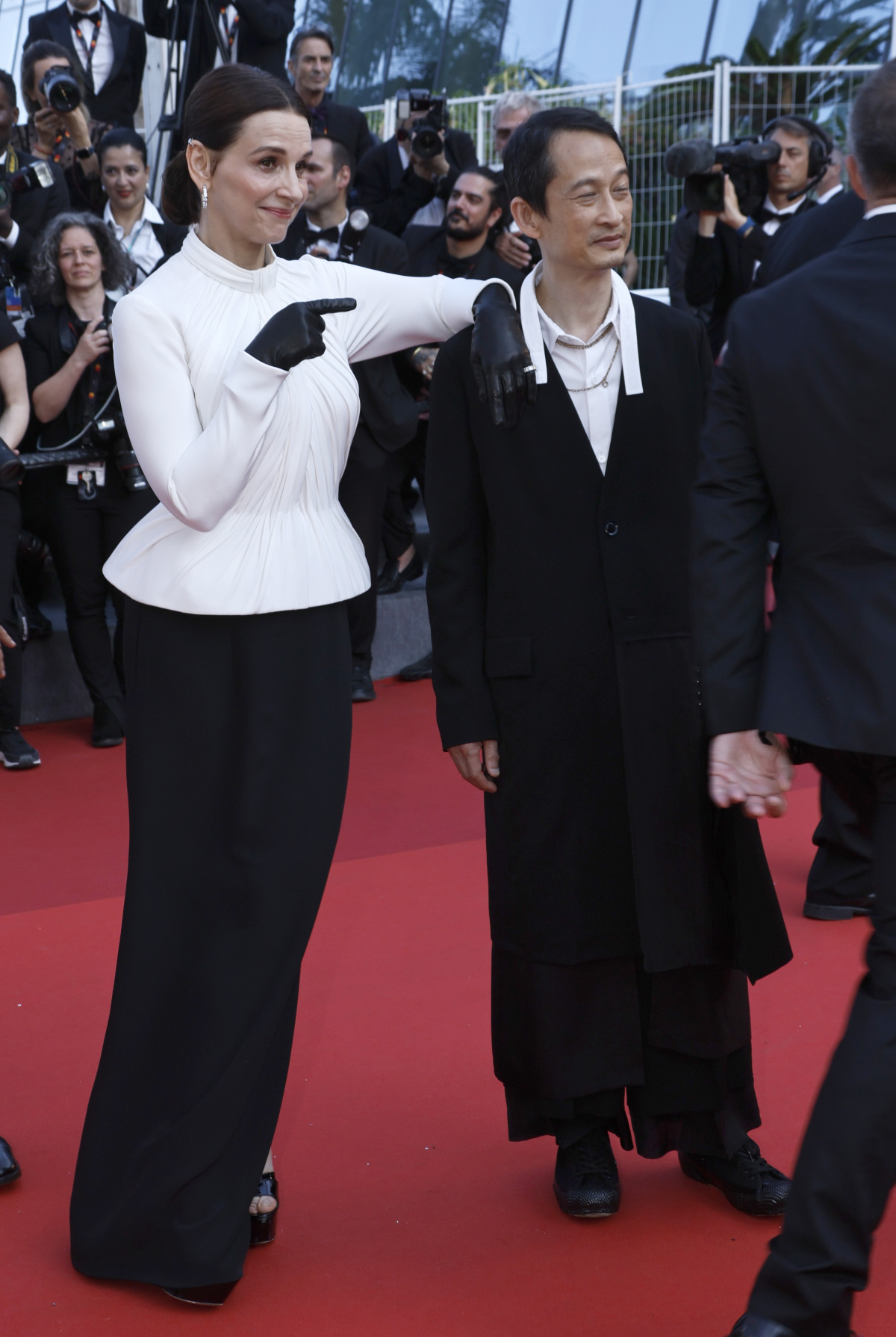 Juliette Binoche a režisér Tran Anh Hung