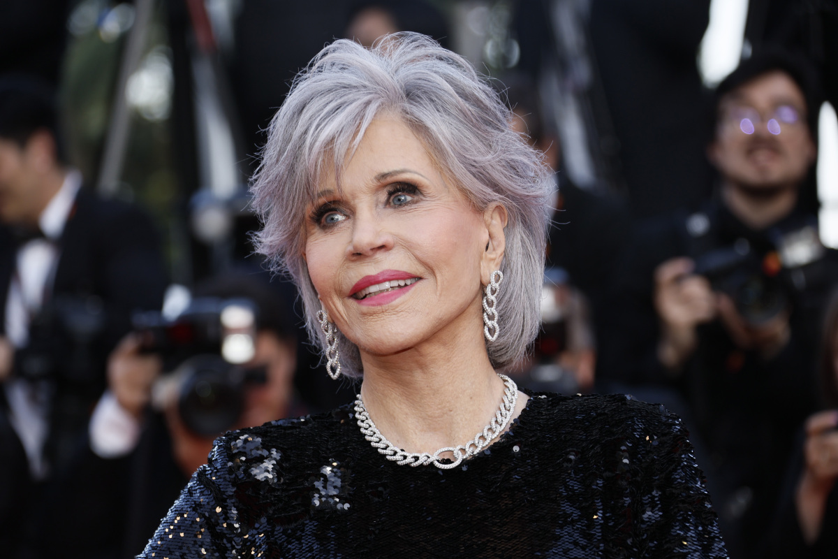 Herečka Jane Fonda.