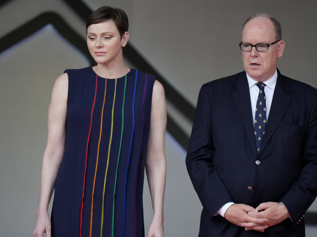 Princezná Charlene a knieža Albert 