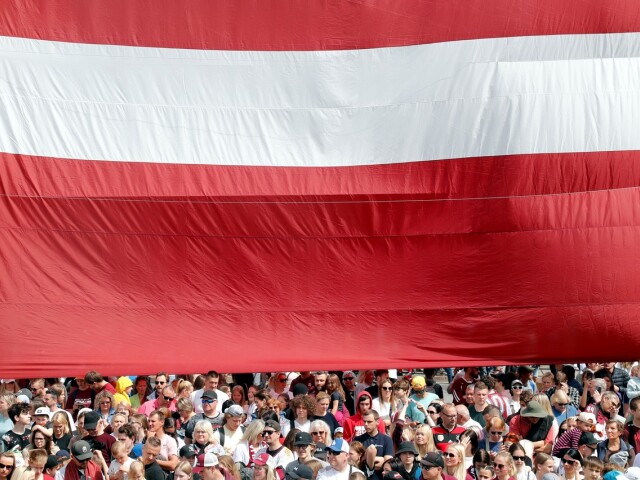 Lotyšsko Riga oslavy bronz