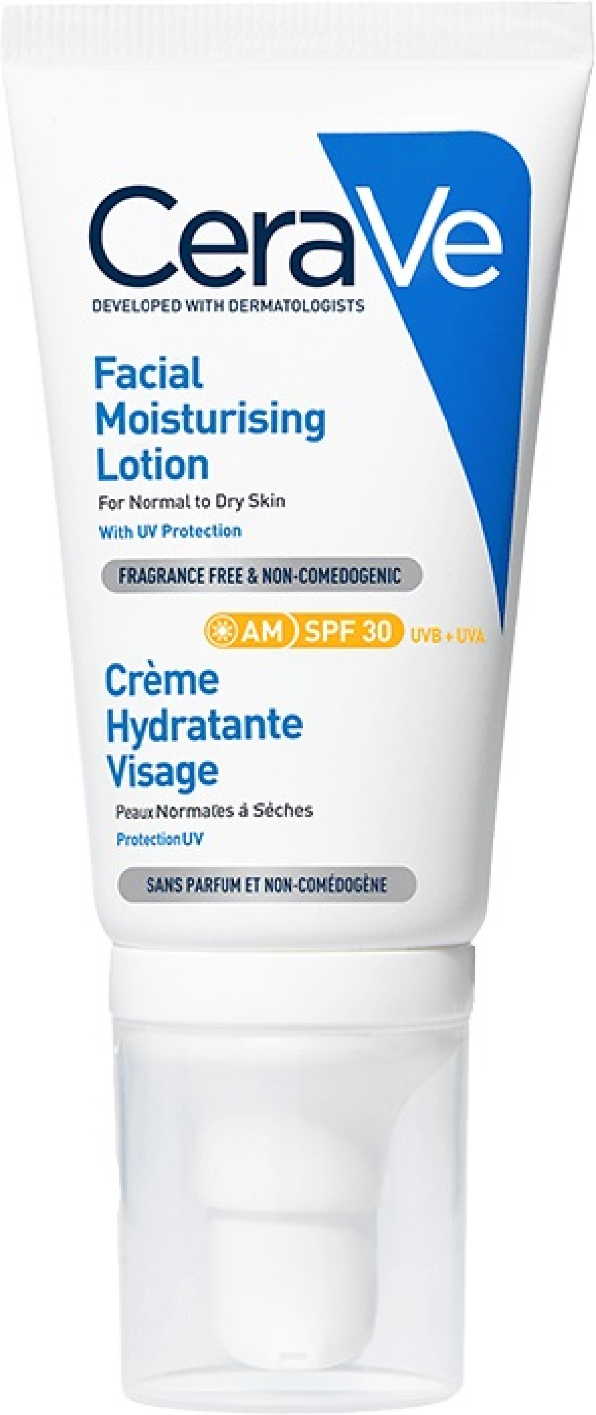 Hydratačný pleťový krém CeraVe so SPF 30