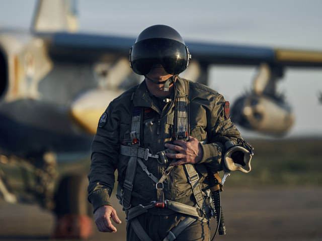 pilot, SU-25, ukrajina, stíhačka