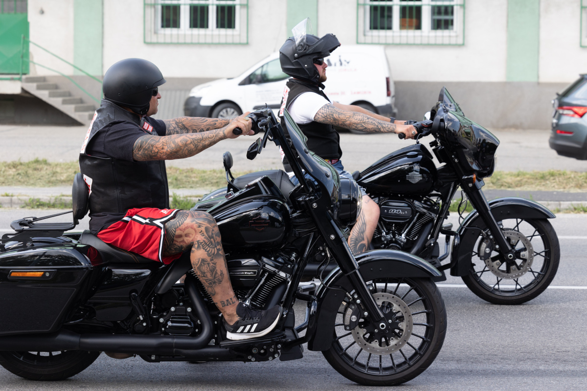 Čilistov, Šamorín, Motorky, Hells Angels