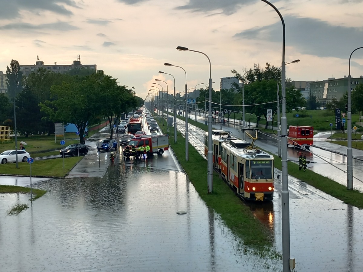 potopa, ružinov, bratislava, búrka, ružinovská