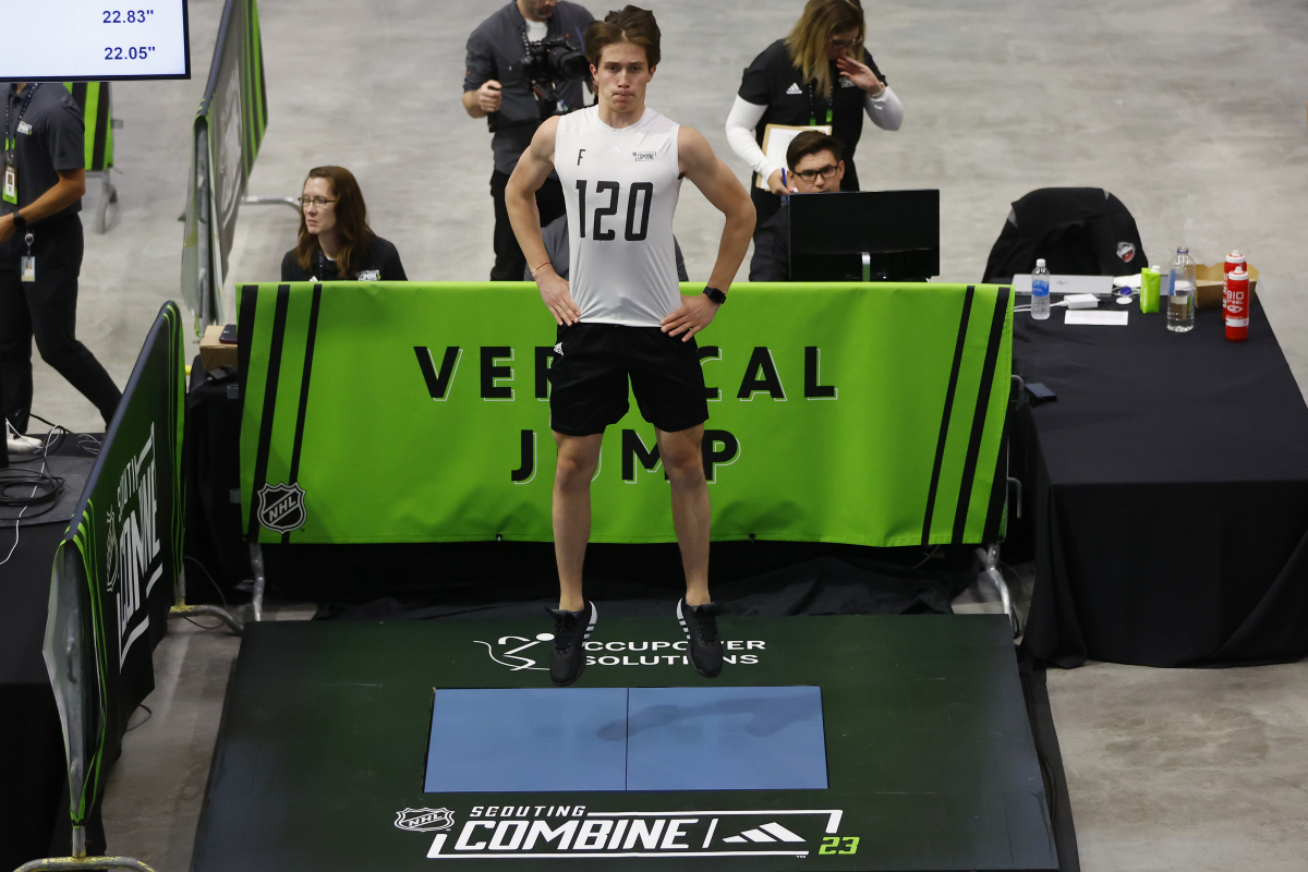 USA SR Hokej NHL combine testy Buffalo
