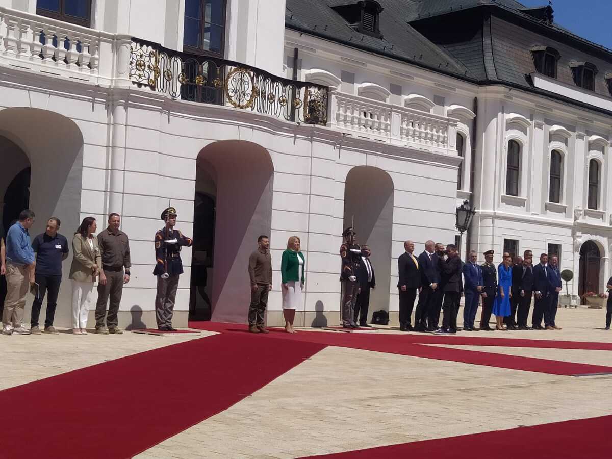 Zuzana Čaputová a Volodymyr Zelenskyj