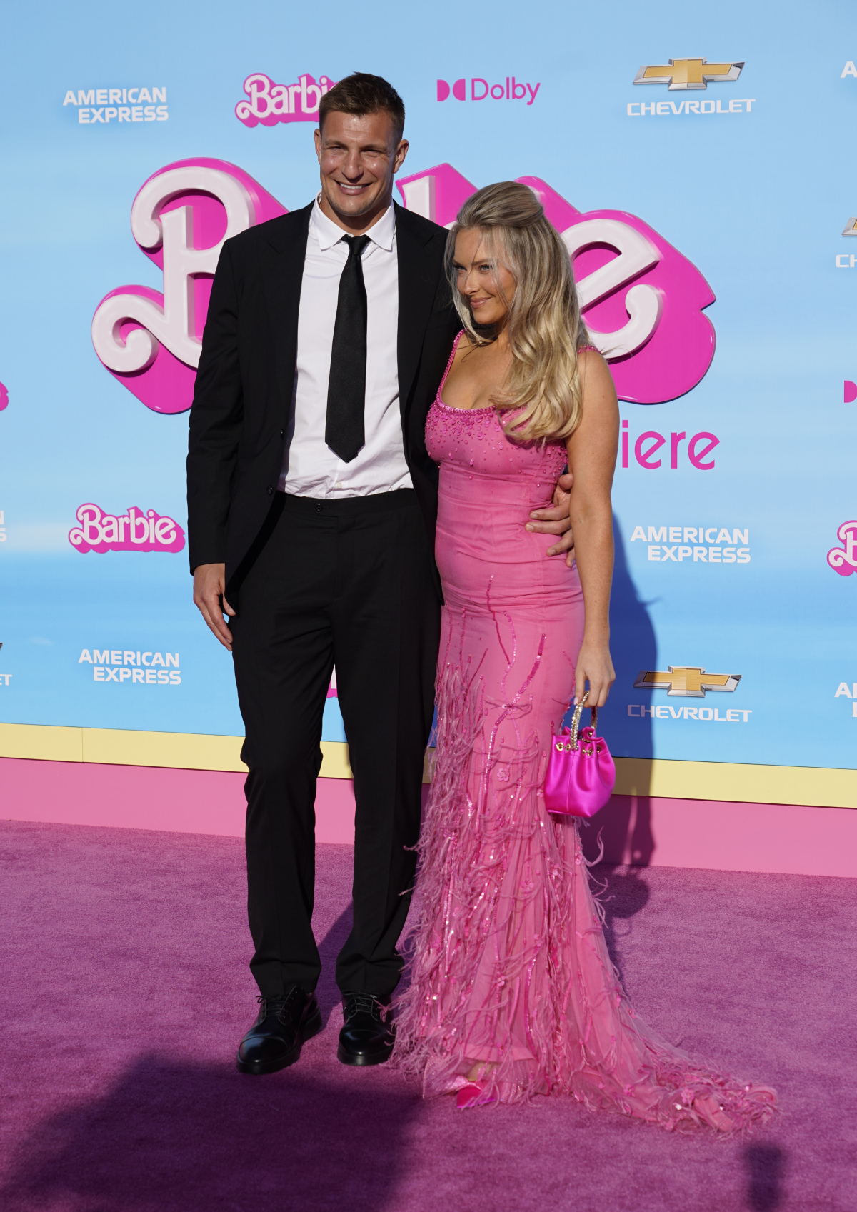 Rob Gronkowski a Camille Kostek
