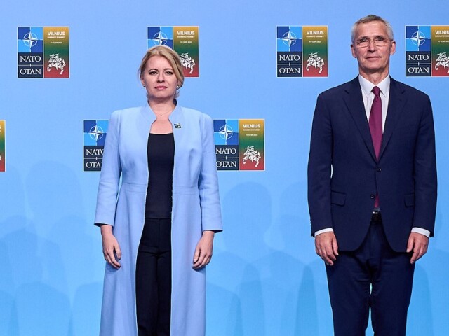 Čaputová, Stoltenberg
