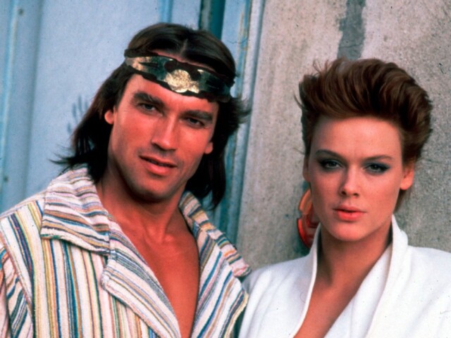Brigitte Nielsen a herec Arnold Schwarzenegger