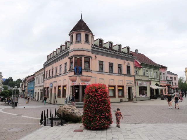 pešia zóna, Ružomberok