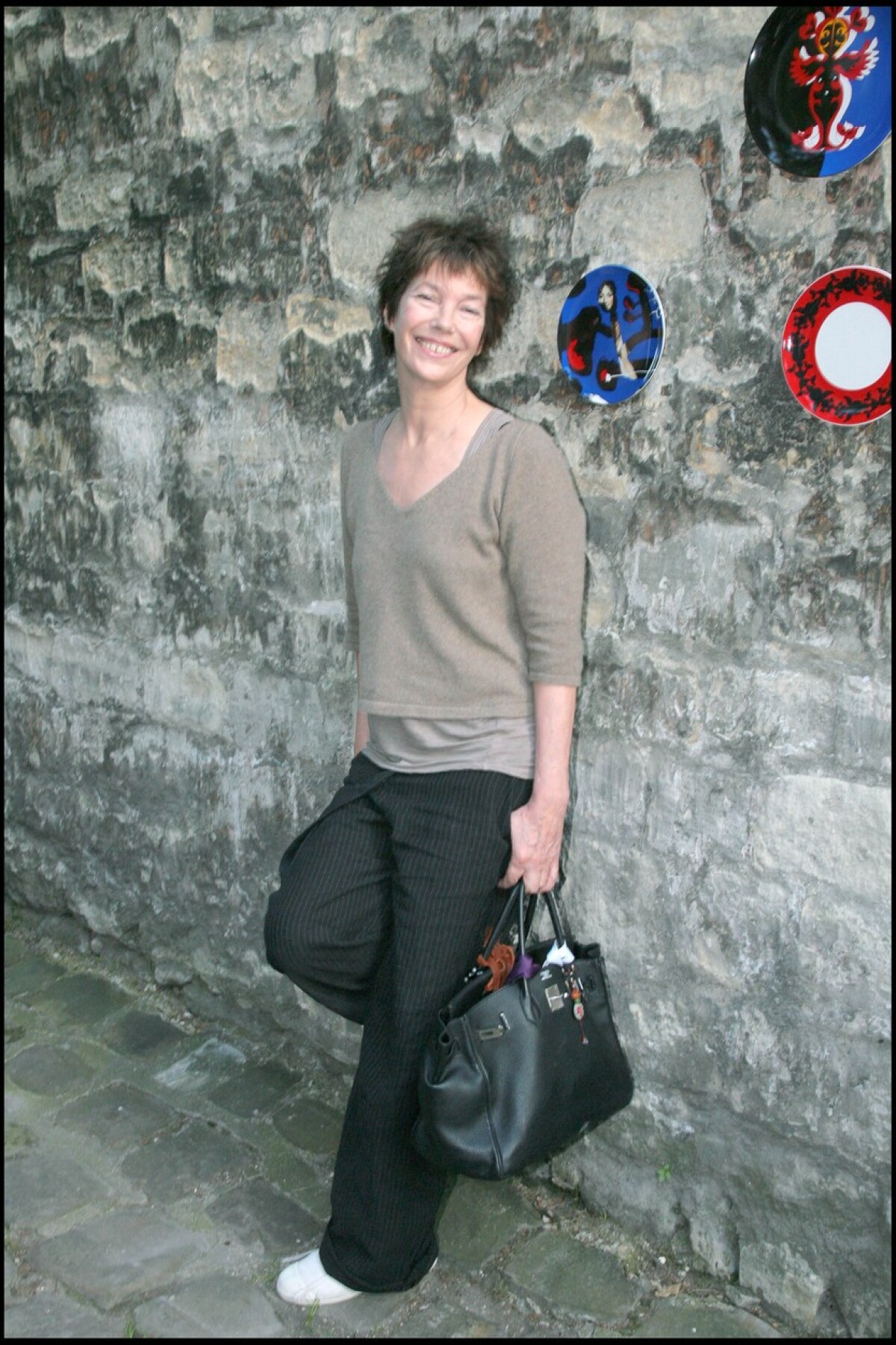 Jane Birkin na zábere z roku 2007