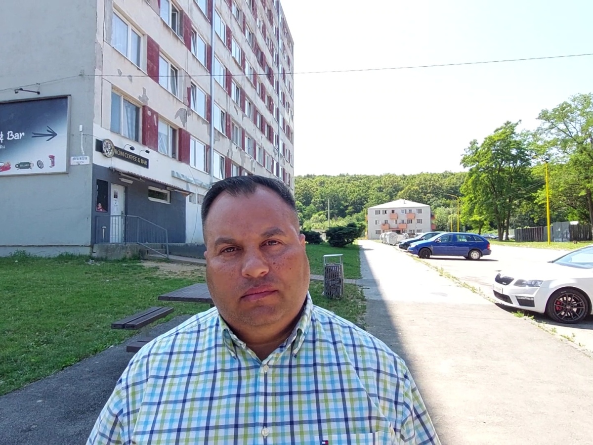 Starosta Lunika IX Marcel Šaňa