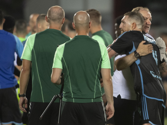 Bosna futbal LM 2. predkolo Mostar Slovan