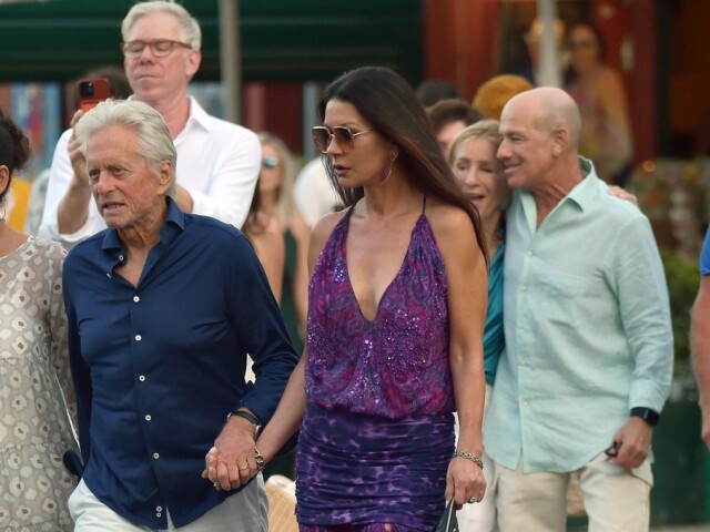 Michael Douglas a jeho manželka Catherine Zeta-Jones