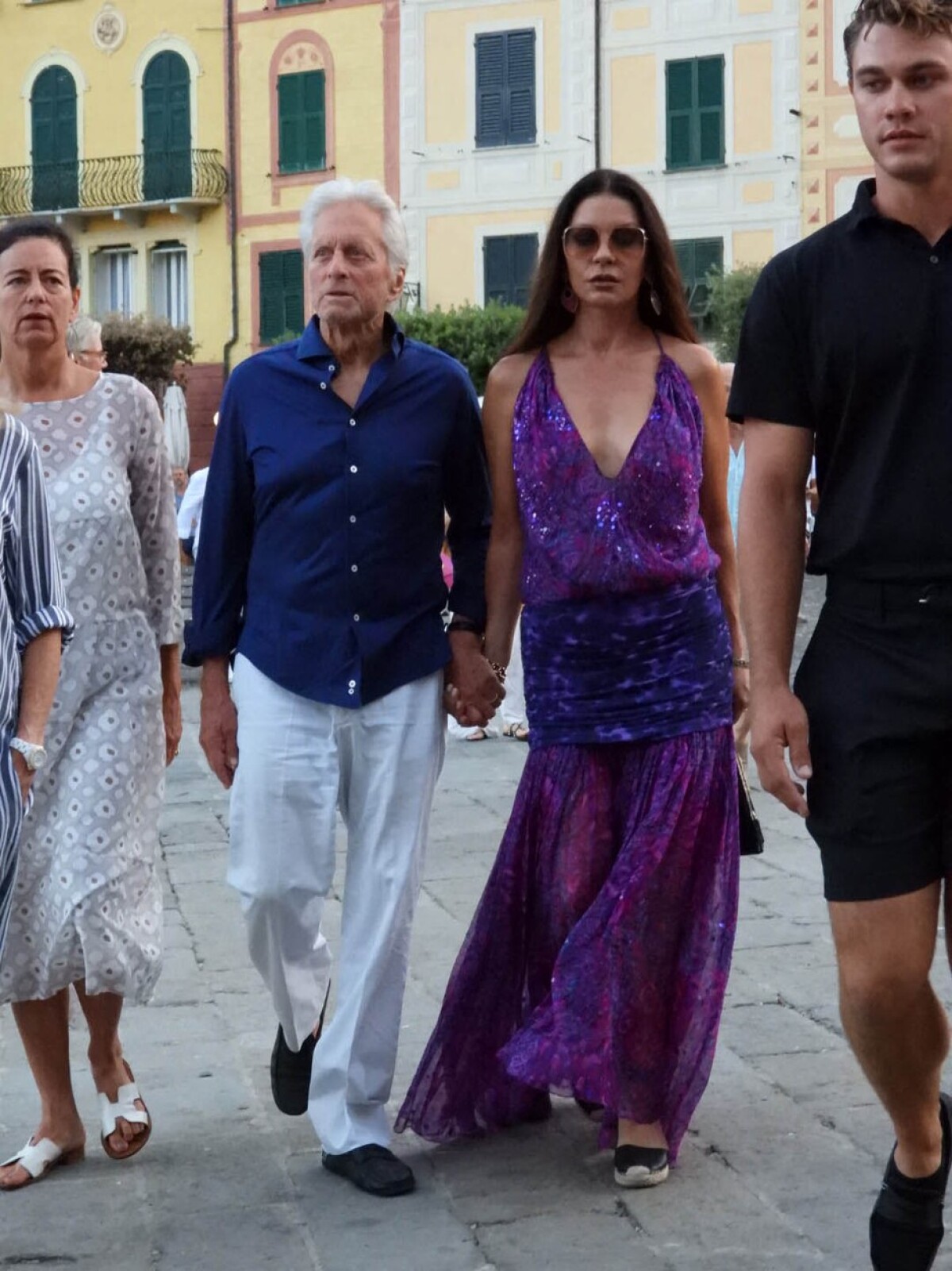 Michael Douglas a jeho manželka Catherine Zeta-Jones