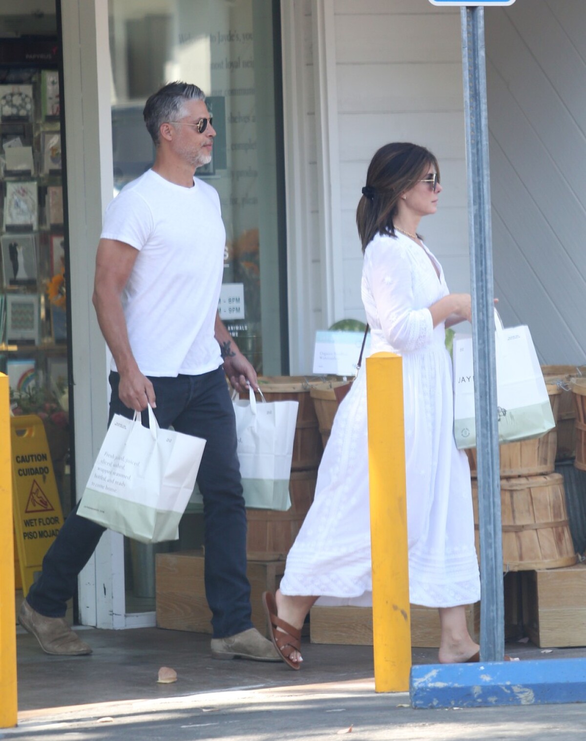 Sandra Bullock a jej partner Bryan Randall 
