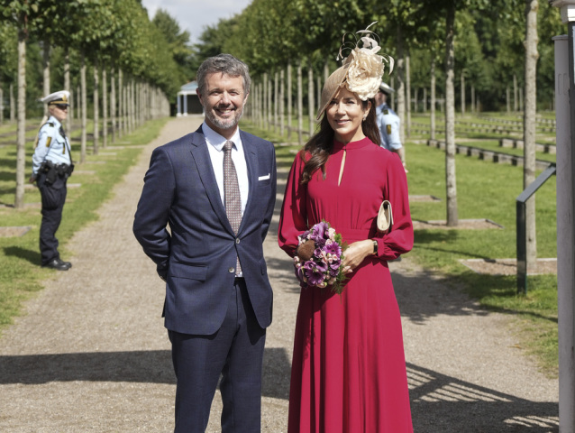 Dánsky korunný princ Frederik a korunná princezná Mary 