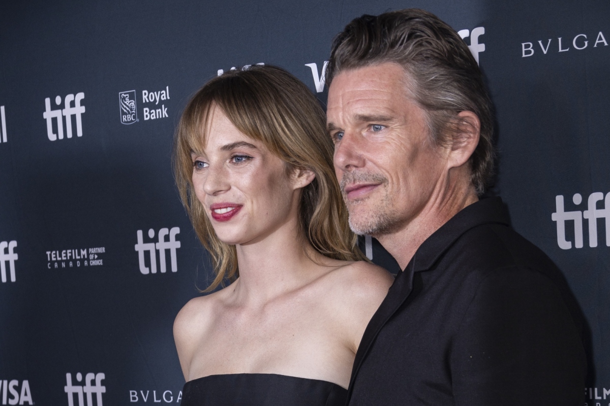Ethan Hawke a jeho dcéra Maya Hawke