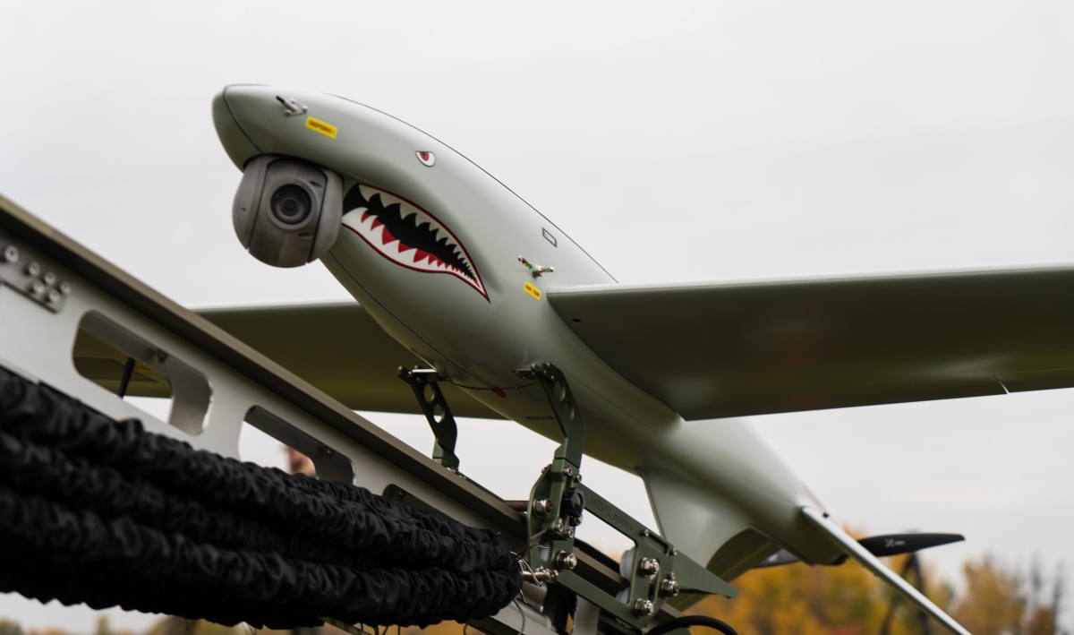 Ukrajinsky dron Shark