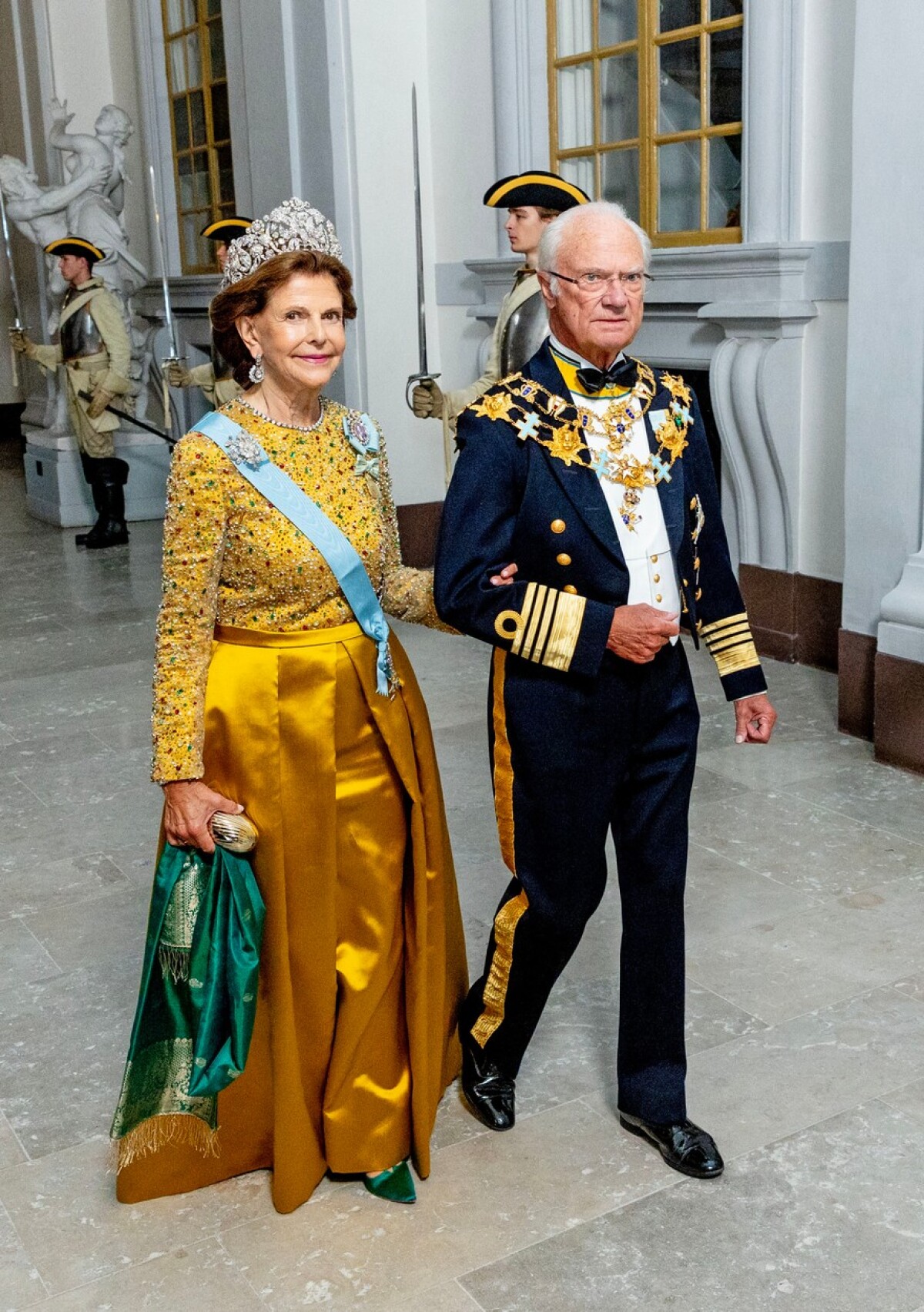 Švédsky kráľ Carl Gustaf a kráľovná Silvia 