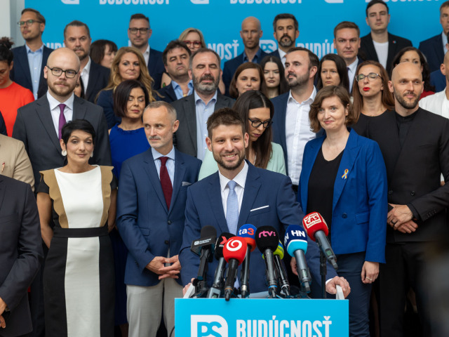 Strana Progresívne Slovensko.