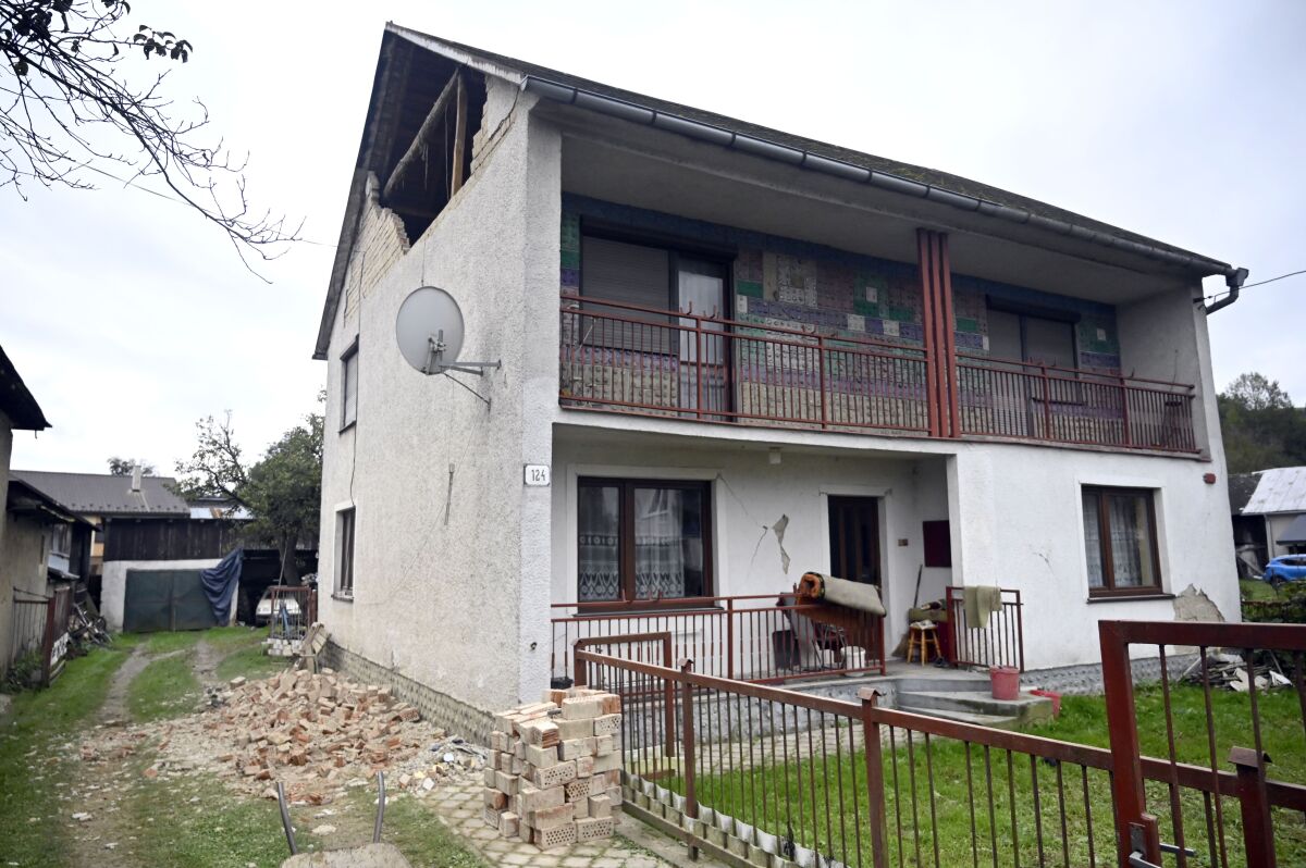 Baškovce / Zemetrasenie /