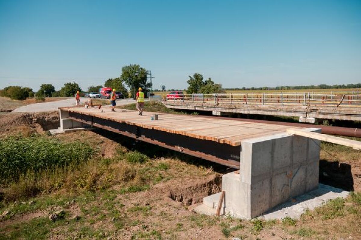 dočasné premostenie, Šoporňa, Trnavský samosprávny kraj