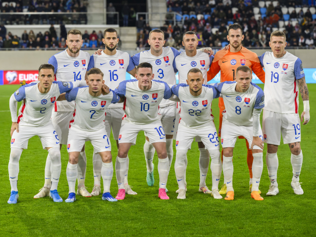 01. Slovenská futbalová reprezentácia Luxembursko