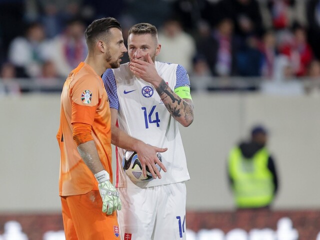 Slovensko Luxembursko Martin Dúbravka Milan Škriniar
