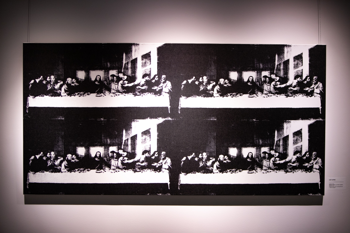 Vystava Andy Warhol Galeria SPP posledna večera