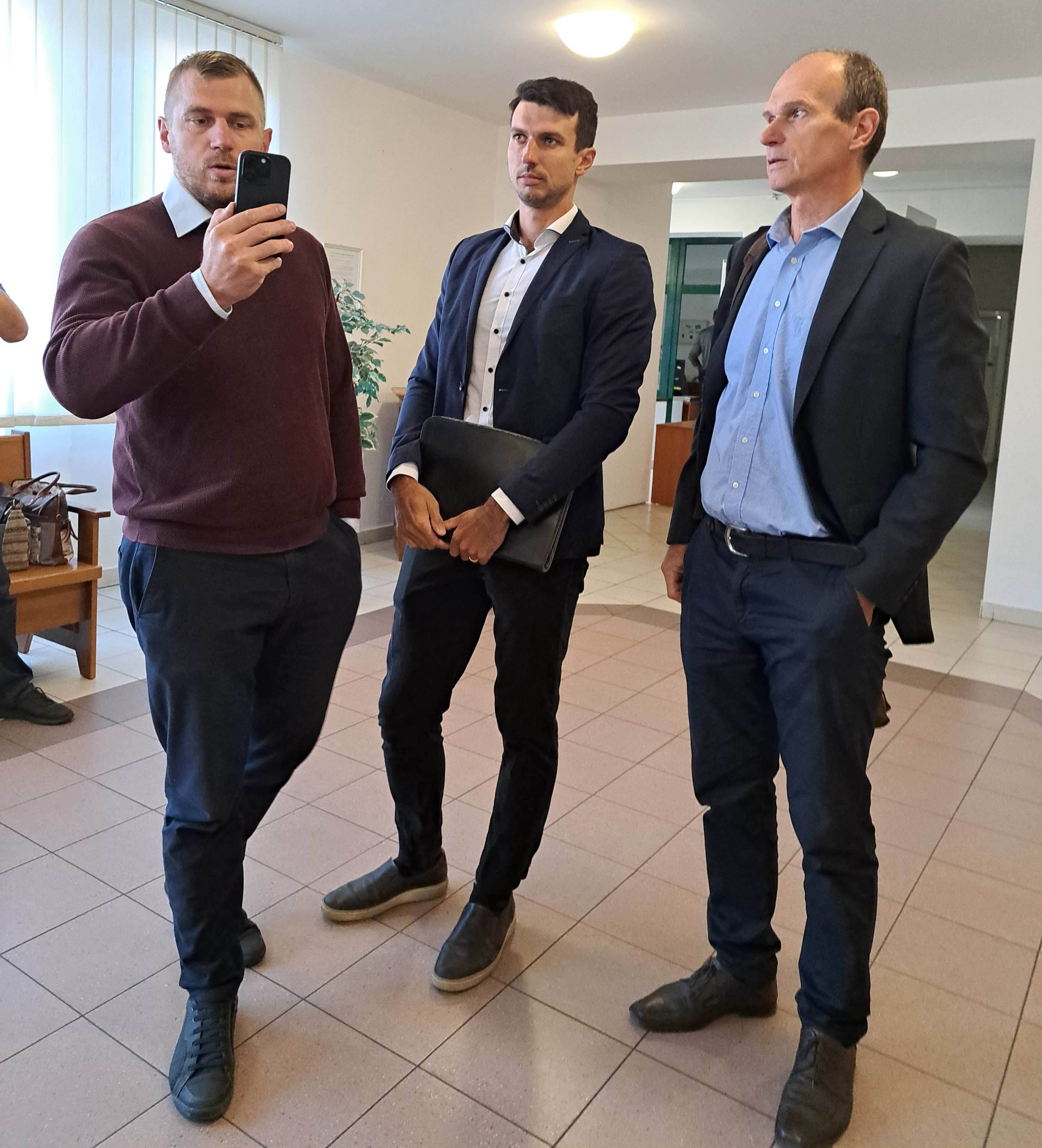 Súdne pojednávanie s Kuffovcami v Kežmarku.