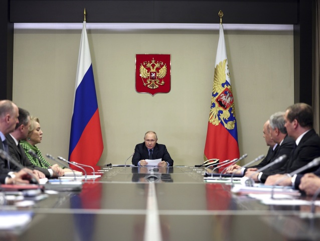 Putin, ruský prezident, Moskva, Rusko,