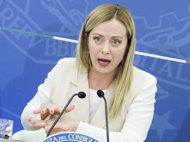 Talianska premiérka Giorgia Meloniová