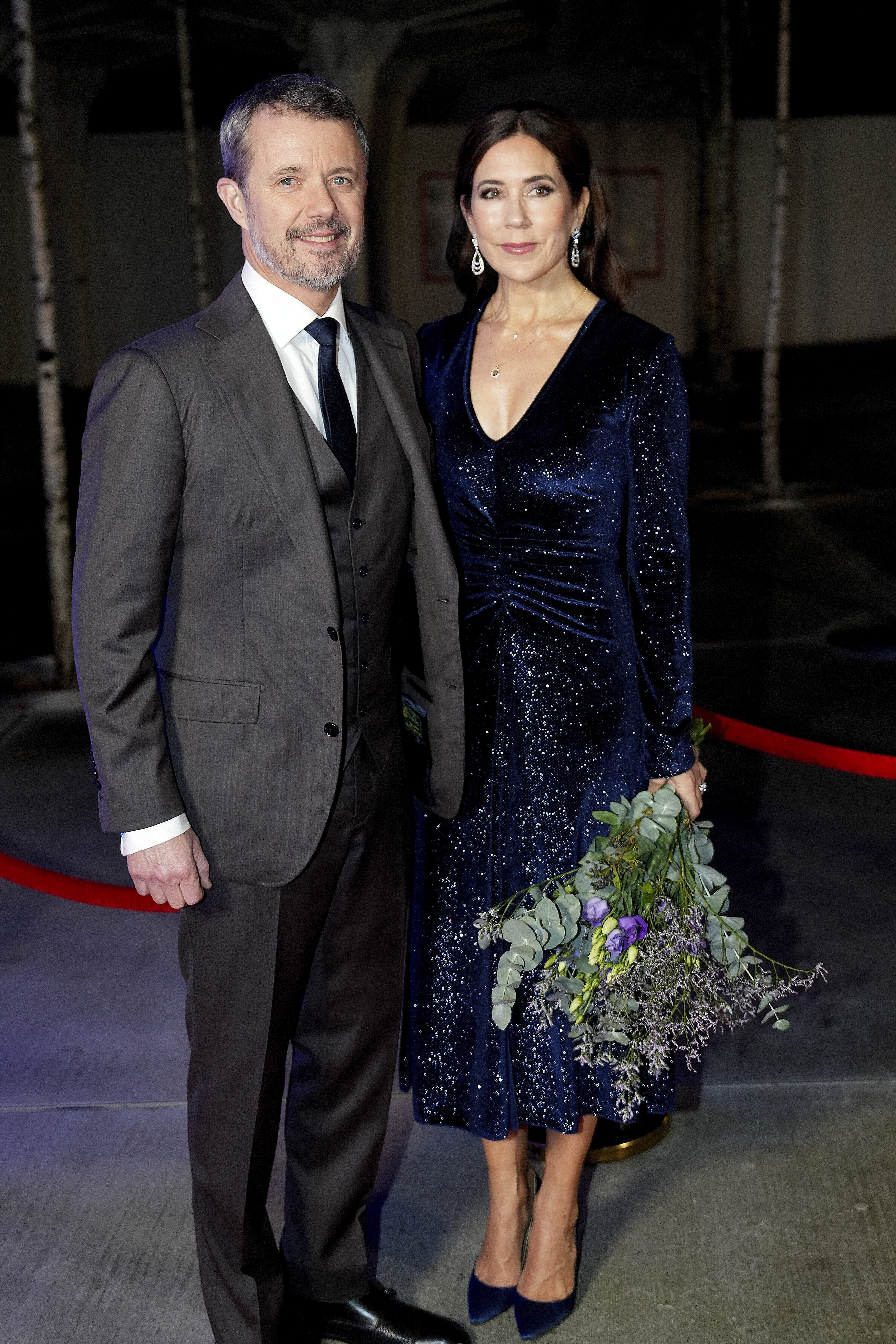 Dánsky korunný princ Frederik a jeho manželka, korunná princezná Mary.