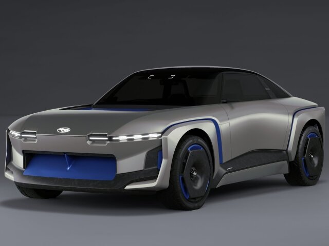 Subaru Sport Mobility Concept stojí pravdepodobne na základoch elektrického SUV Solterra. Tentoraz ale ide o svalnaté kupé evokujúce legendárnu Imprezu WRX STi. Efektne pôsobia úzke svetlá, veľký otvor pre prívod chladiaceho vzduchu aj svietiace logo.