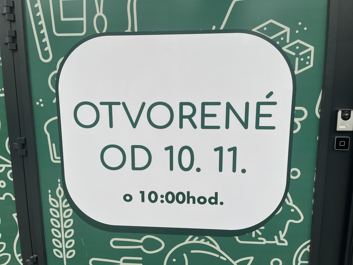 Coop Jednota Otváranie prevádzky