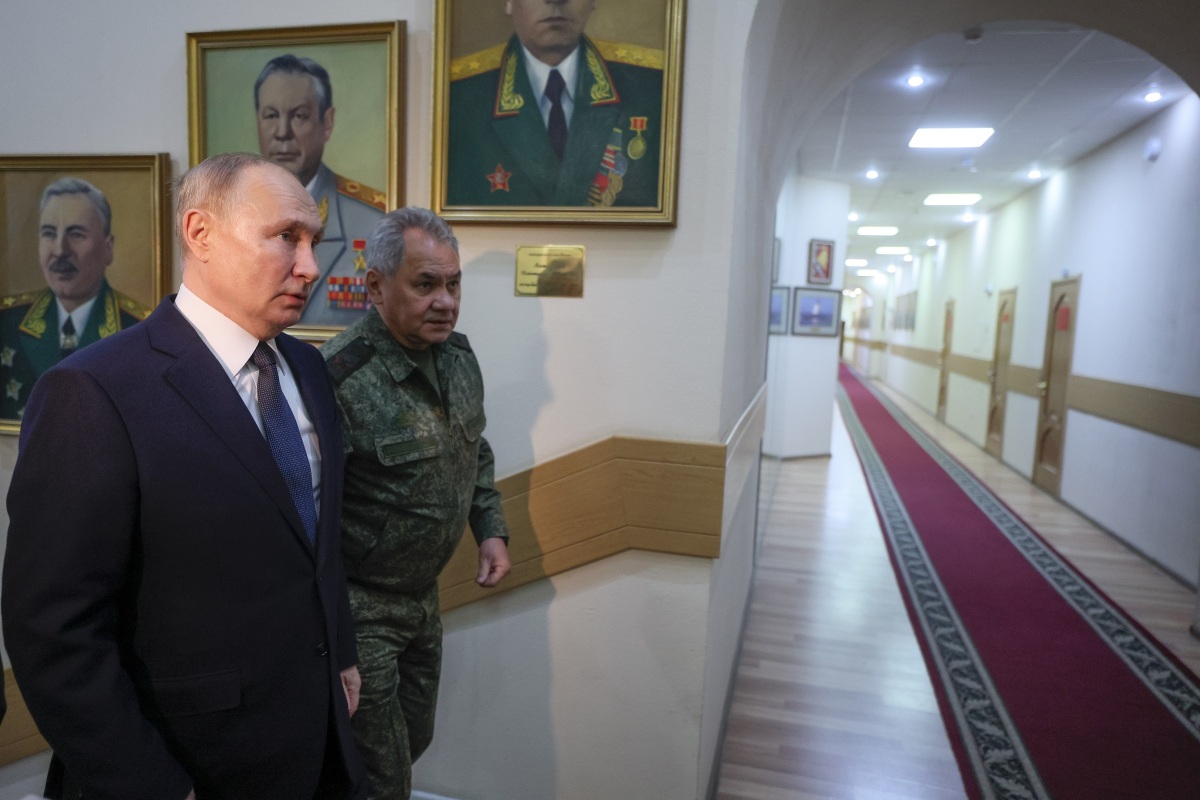 Vladimir Putin / Sergej Šojgu /
