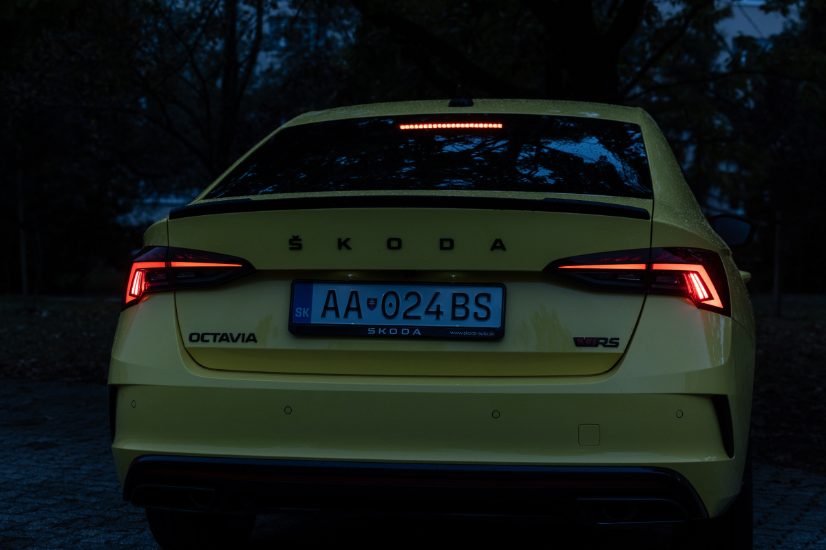 Škoda Octavia 2,0 TSI  RS - test 2025