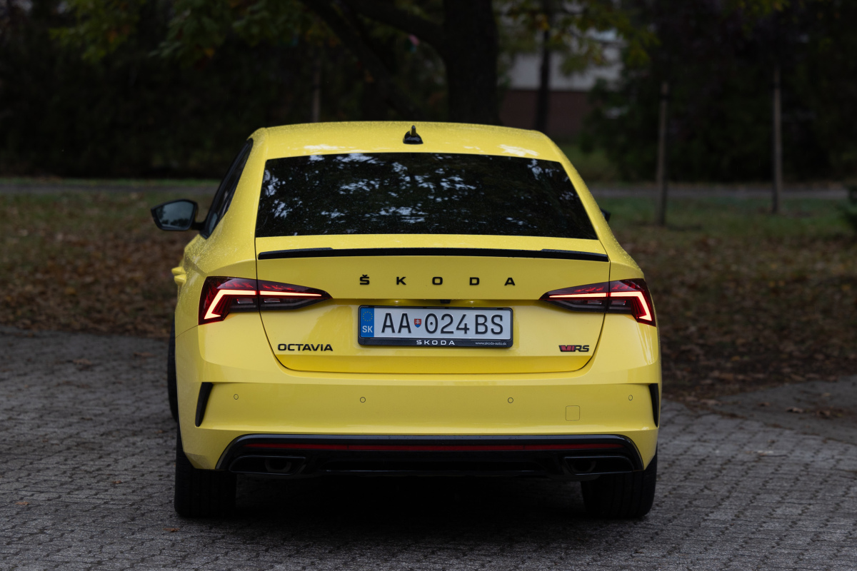 Škoda Octavia 2,0 TSI  RS - test 2025