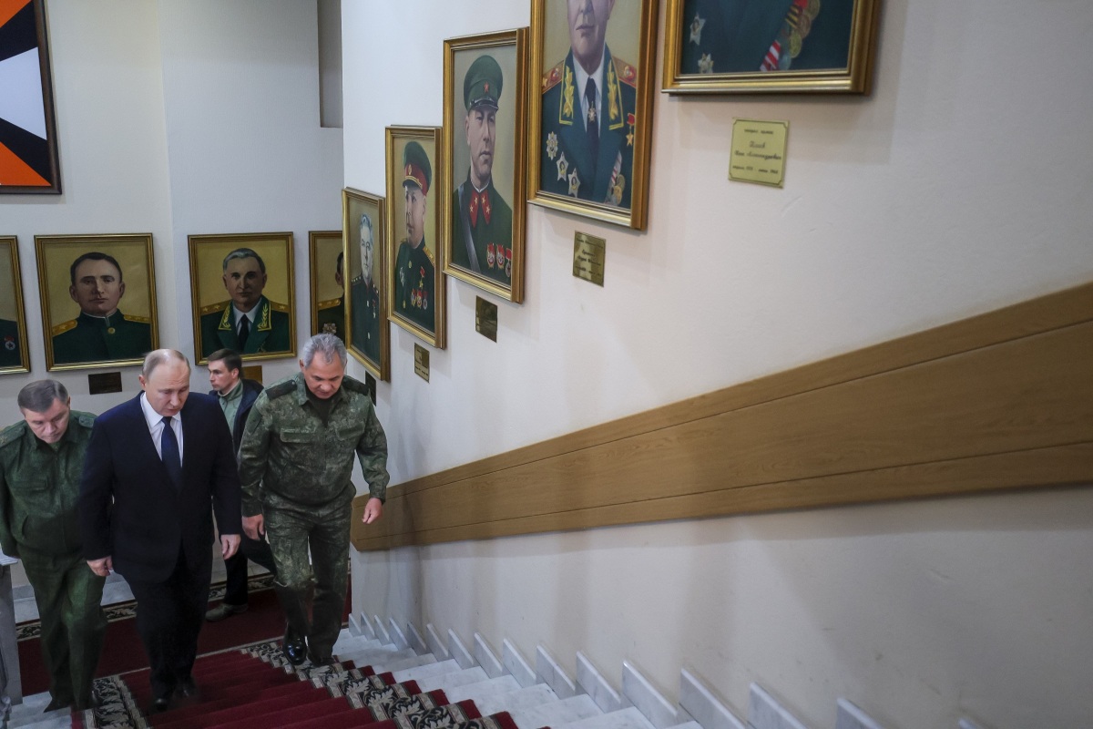 Vladimir Putin / Sergej Šojgu / Valerij Gerasimov /
