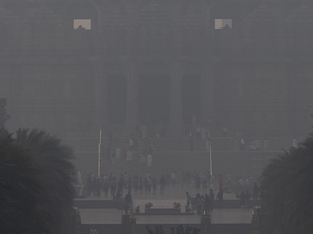 India, smog, znečistenie
