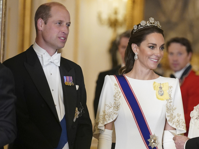 Princ William a jeho manželka Kate, princezná z Walesu