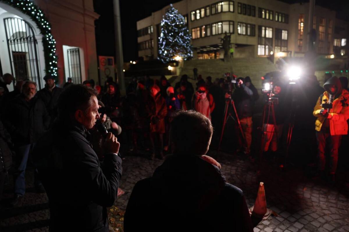 protest, ušp, matovič